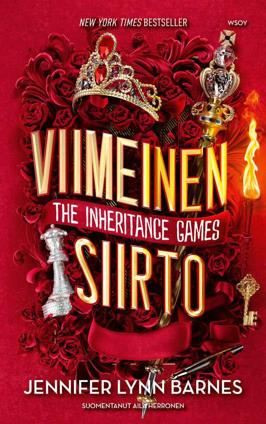 Etukansi. Jennifer Lynn Barnes. The Inheritance Games: Viimeinen siirto.