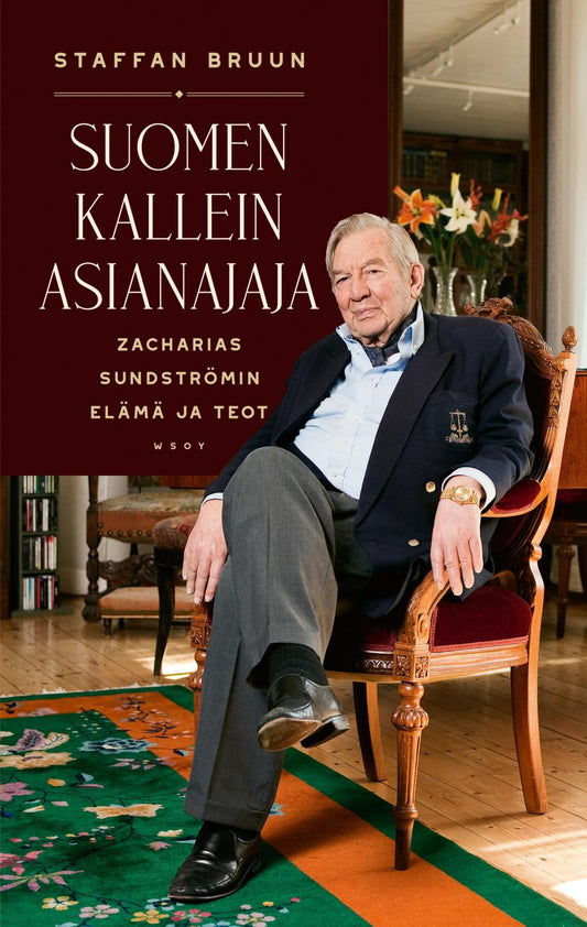 Etukansi. Staffan Bruun. Suomen kallein asianajaja.