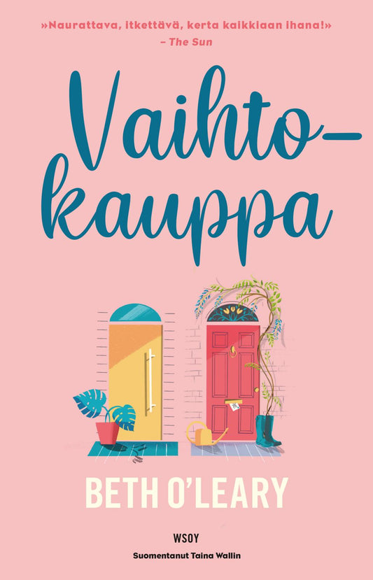 Etukansi. Beth O'Leary. Vaihtokauppa.
