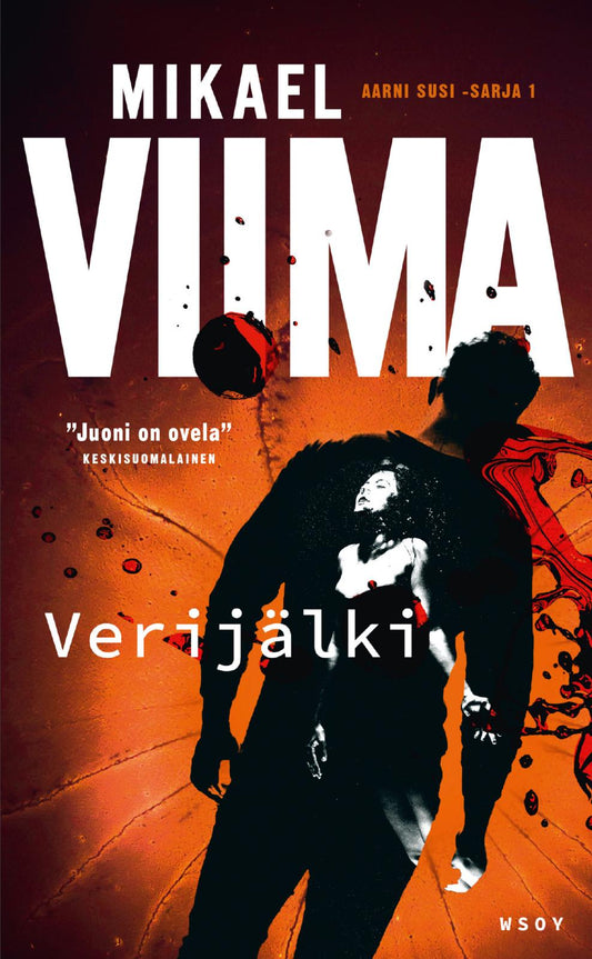 Etukansi. Mikael Viima. Verijälki.