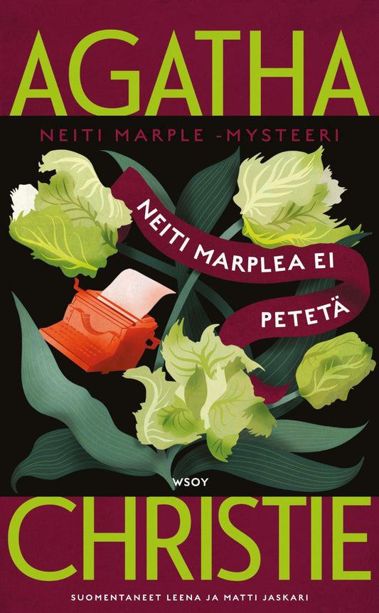 Etukansi. Agatha Christie. Neiti Marplea ei petetä.