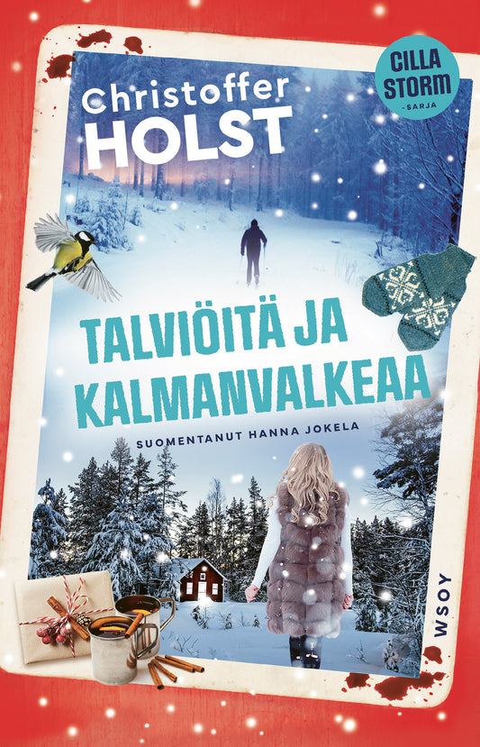 Etukansi. Christoffer Holst. Talviöitä ja kalmanvalkeaa.