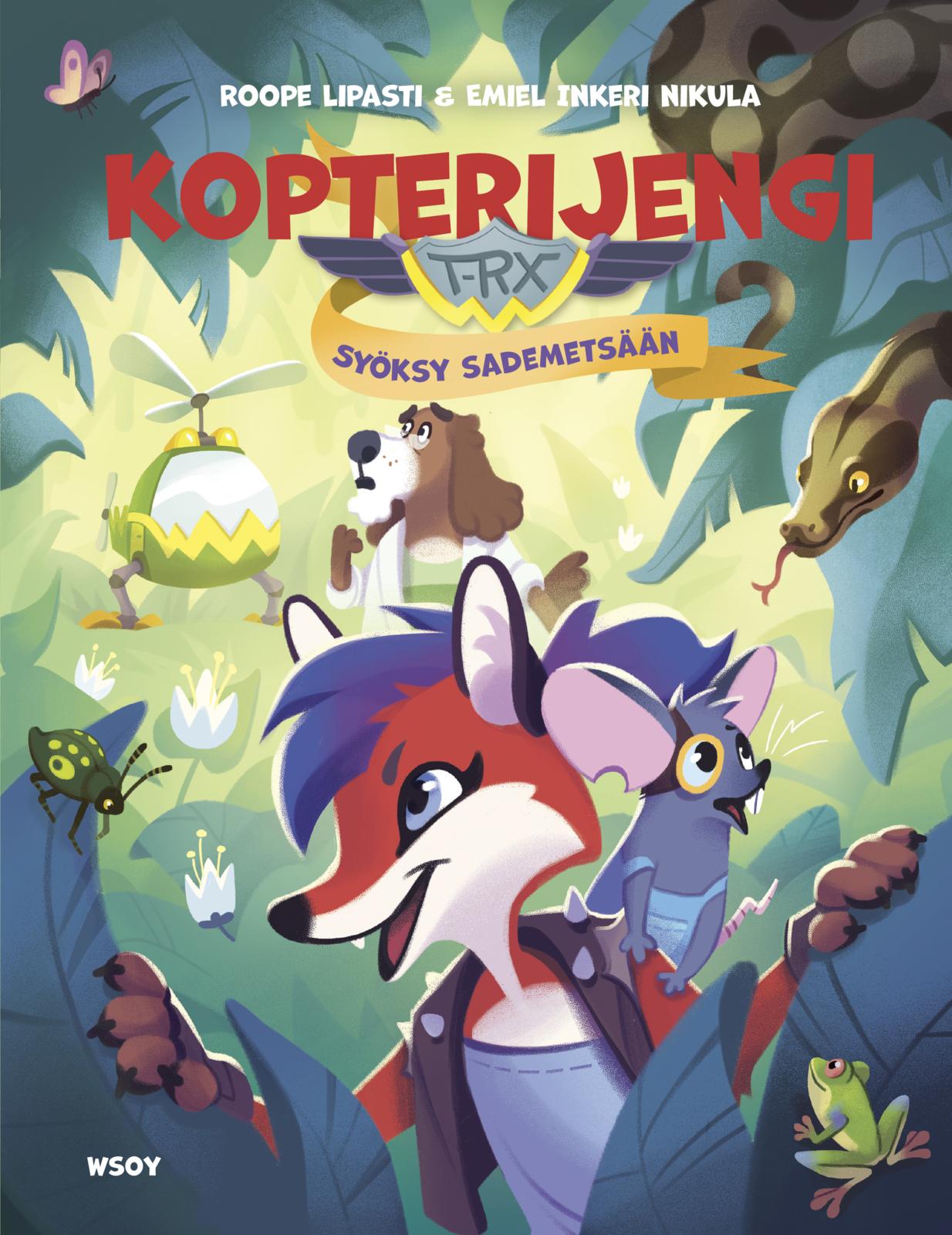 Kopterijengi T-RX -kirjat