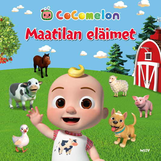 Etukansi. CoComelon: Maatilan eläimet.