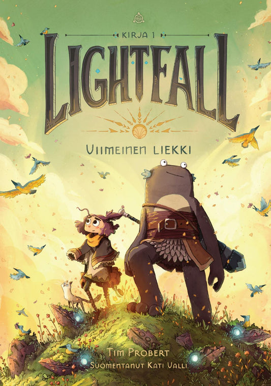 Etukansi. Tim Probert. Tim Probert. Lightfall 1: Viimeinen liekki.