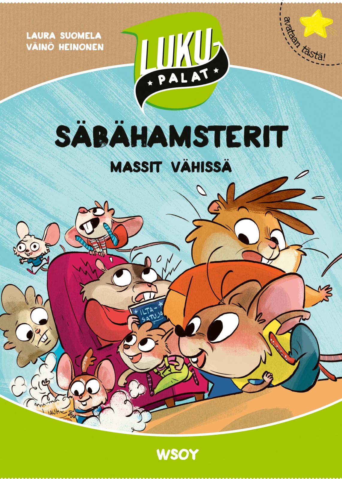 Kirjoja lukemaan opetteleville