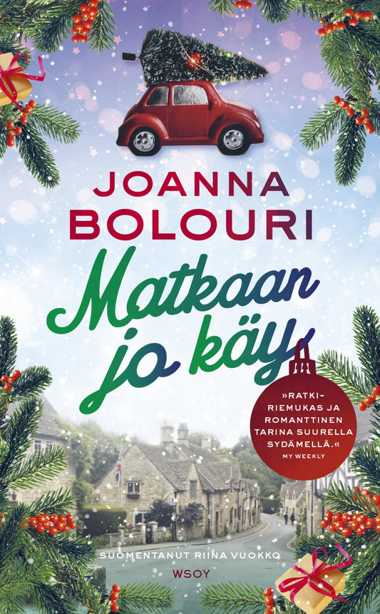 Etukansi. Joanna Bolouri. Matkaan jo käy.