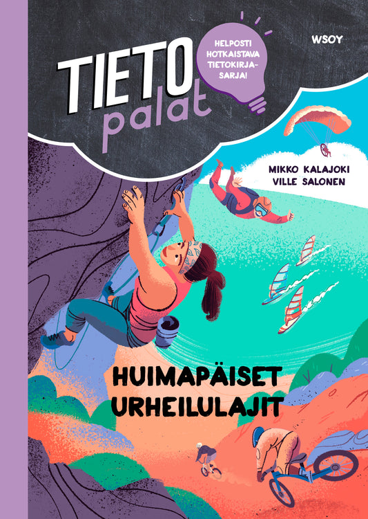 Tietopalat: Huimapäiset urheilulajit