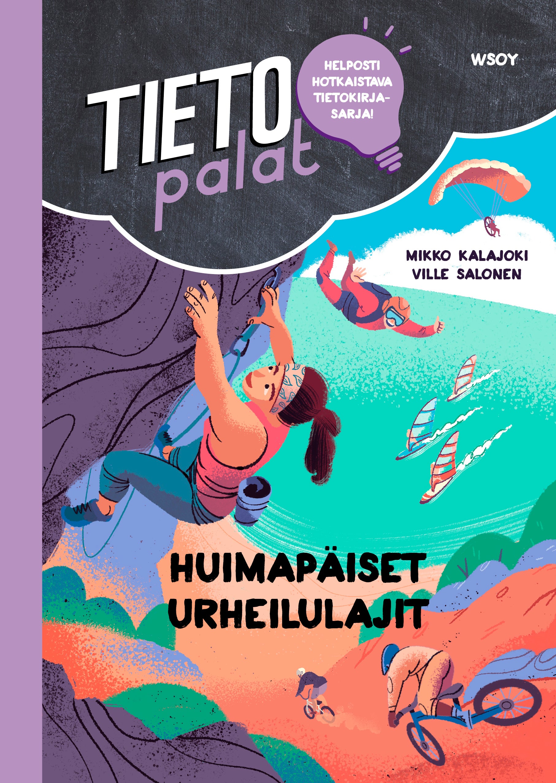 Tietopalat: Huimapäiset urheilulajit