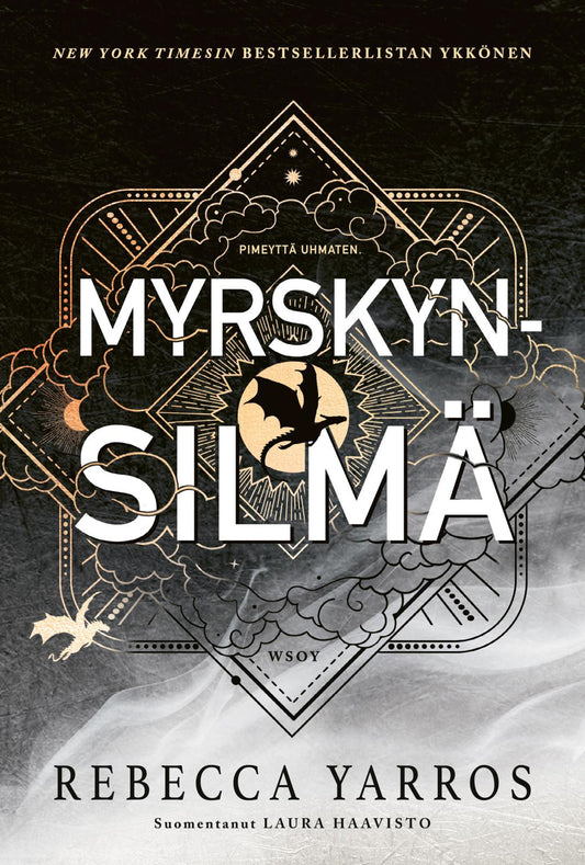 Etukansi. Rebecca Yarros. Myrskynsilmä.