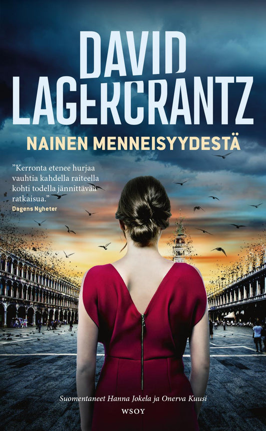 Etukansi. David Lagercrantz. Nainen menneisyydestä.