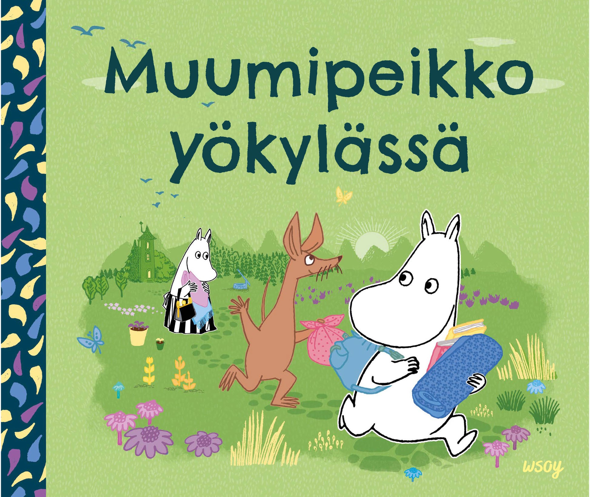 Muumipeikko yökylässä