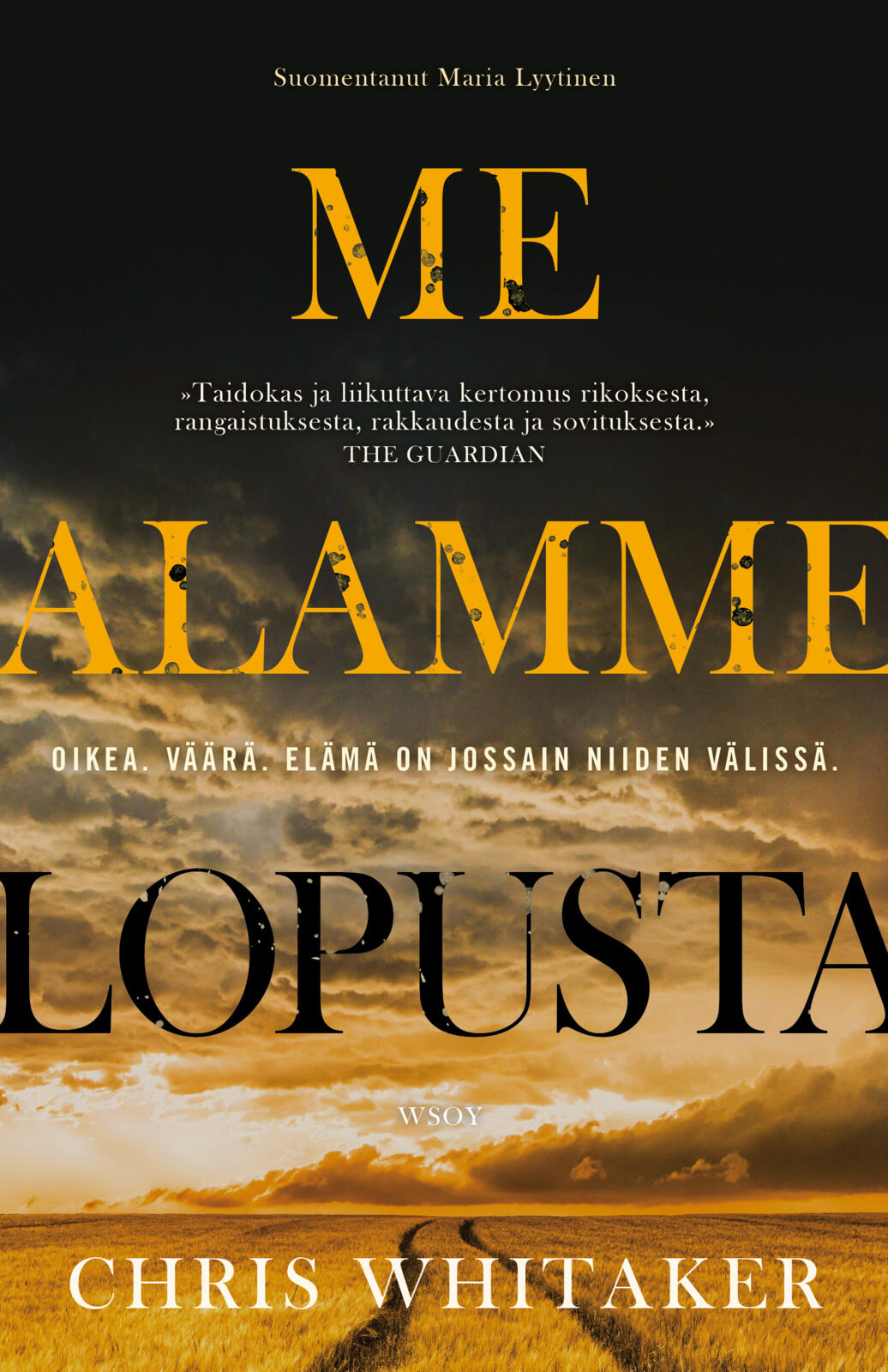 Me alamme lopusta