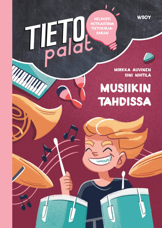 Etukansi. Mirkka Auvinen. Sini Nihtilä. Tietopalat: Musiikin tahdissa.