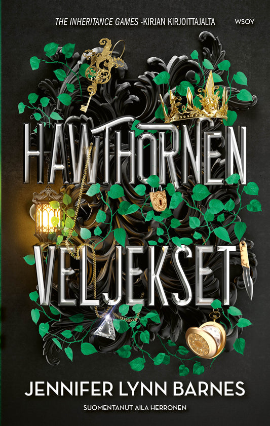 Etukansi. Jennifer Lynn Barnes. Hawthornen veljekset.