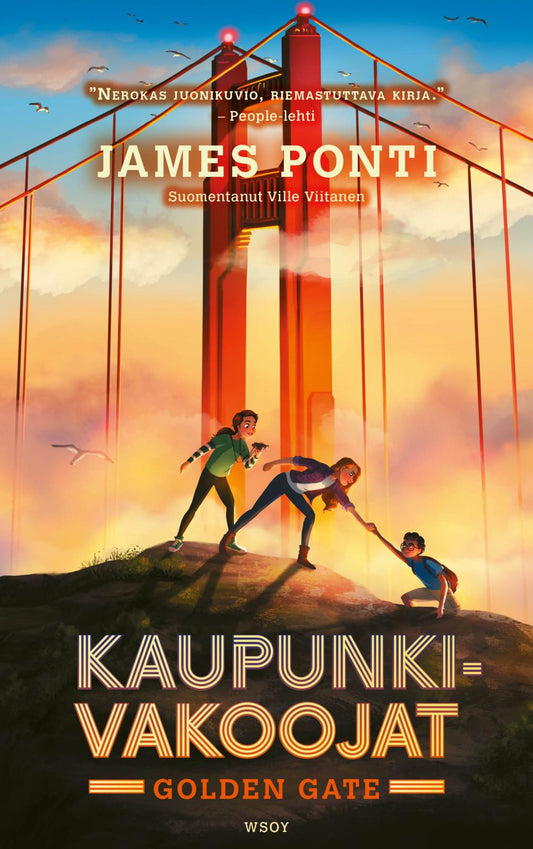 Etukansi. James Ponti. Kaupunkivakoojat: Golden Gate.