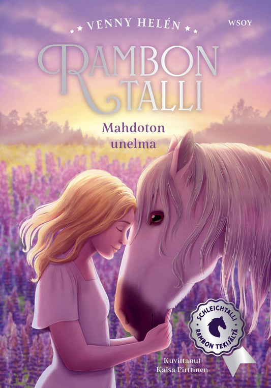 Etukansi. Venny Helén. Kaisa Pirttinen. Rambon talli: Mahdoton unelma (signeerattu).