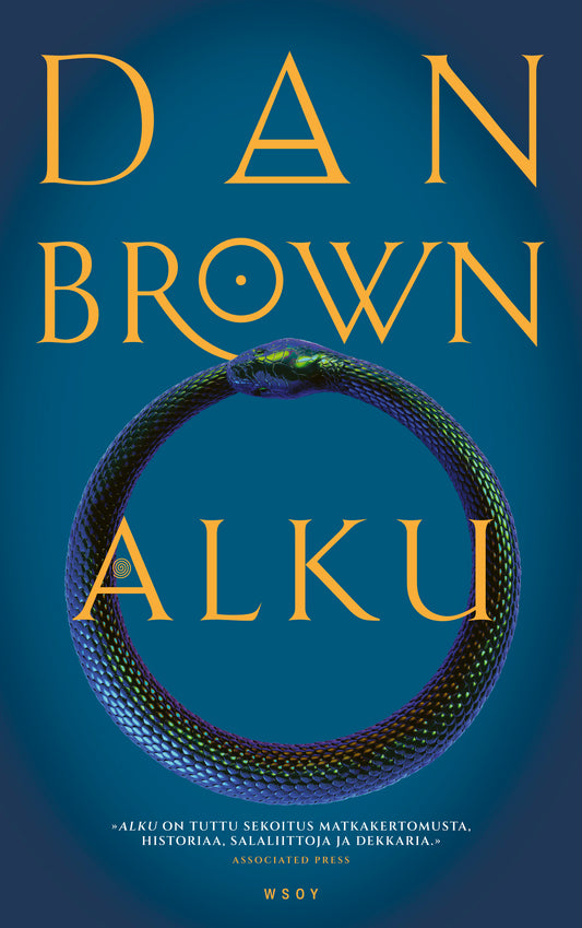 Etukansi. Dan Brown. Alku.