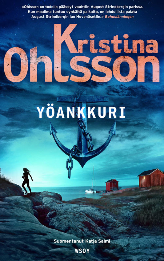 Etukansi. Kristina Ohlsson. Yöankkuri.