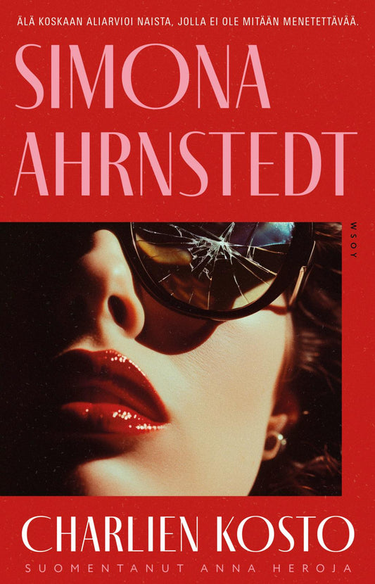 Etukansi. Simona Ahrnstedt. Charlien kosto.