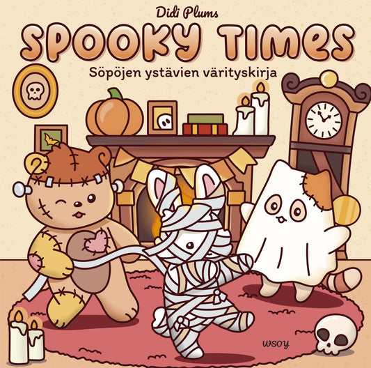Etukansi. Didi Plums. Didi Plums. Spooky Times.