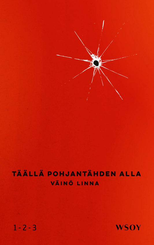 Etukansi. Väinö Linna. Täällä Pohjantähden alla 1, 2, 3.