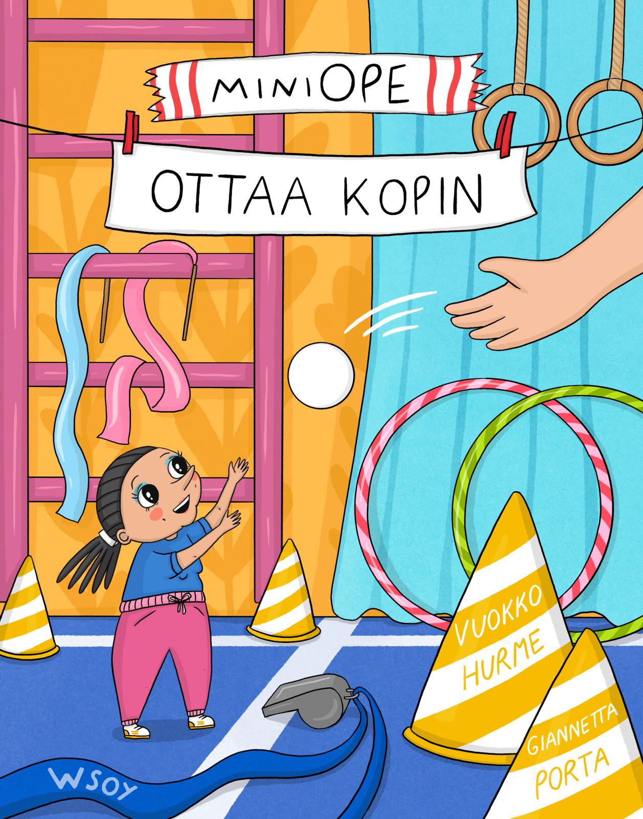 Miniope ottaa kopin