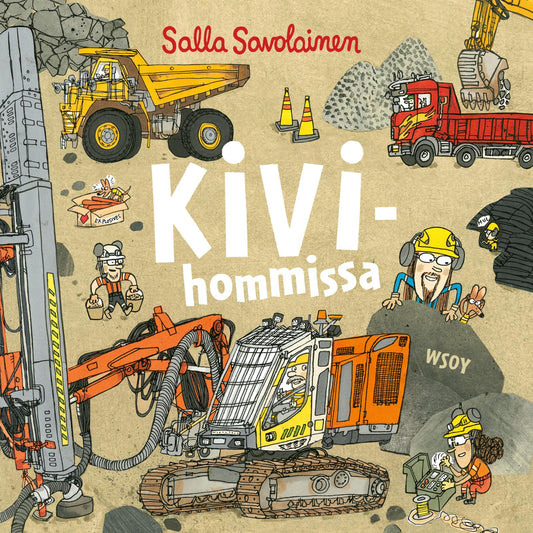 Etukansi. Salla Savolainen. Salla Savolainen. Kivihommissa.