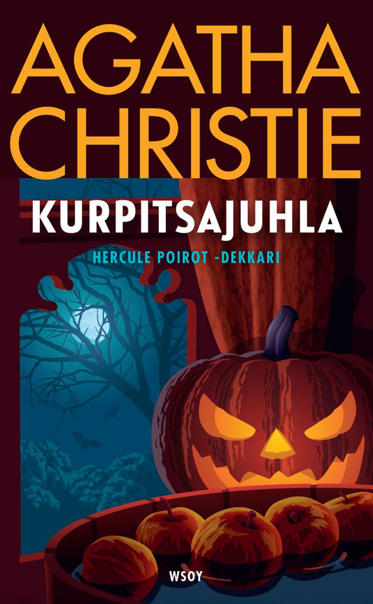 Etukansi. Agatha Christie. Kurpitsajuhla.