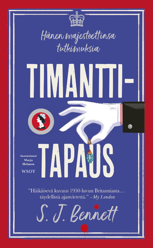 Etukansi. S. J. Bennett. Timanttitapaus.