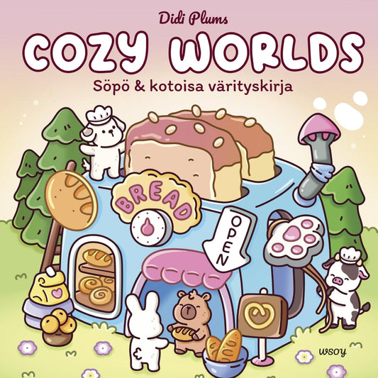 Etukansi. Didi Plums. Cozy Worlds.