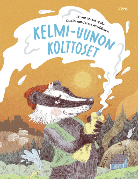Etukansi. Anna Maria Mäki. Taina Meriläinen. Kelmi-Uunon kolttoset.