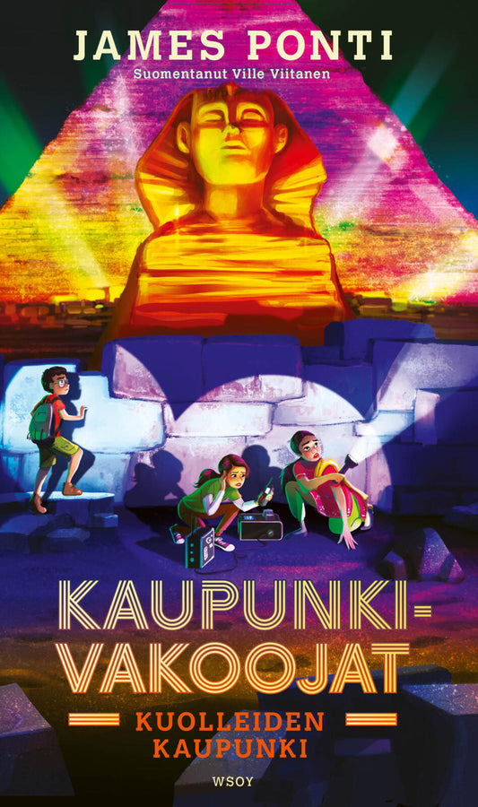 Etukansi. James Ponti. Kaupunkivakoojat: Kuolleiden kaupunki.