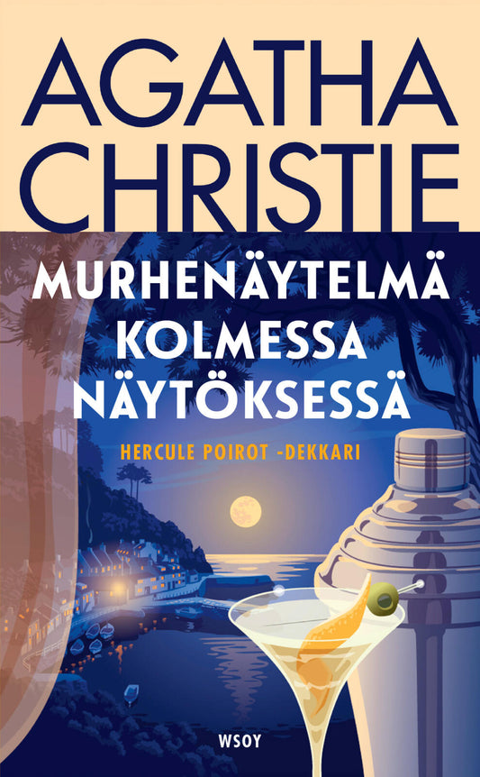Etukansi. Agatha Christie. Murhenäytelmä kolmessa näytöksessä.