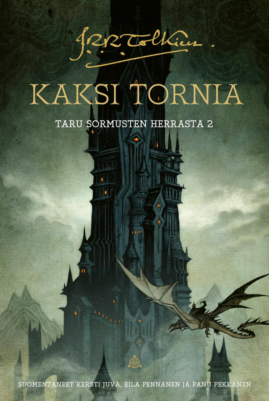 Taru Sormusten herrasta 2: Kaksi tornia (pehmeäkantinen, syrjävärjätty)