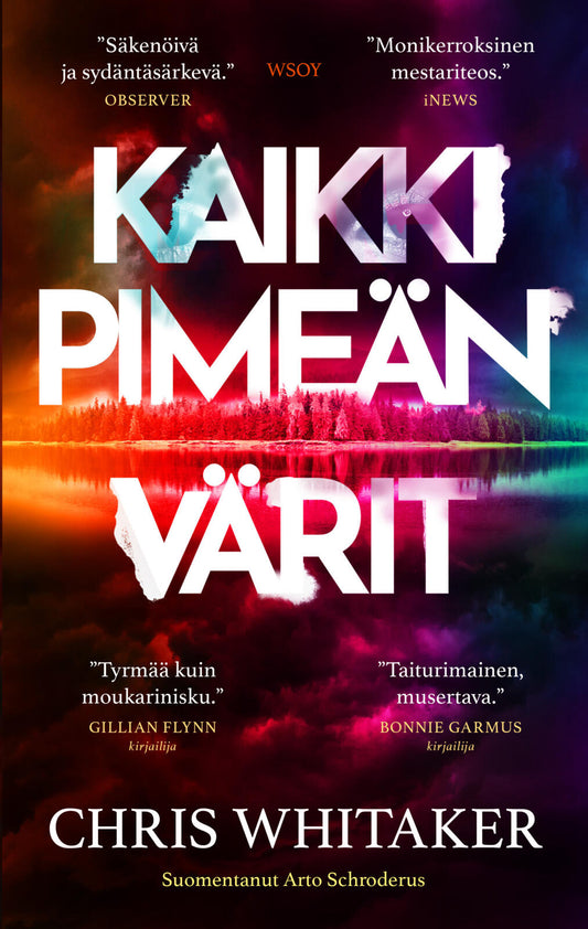 Etukansi. Chris Whitaker. Kaikki pimeän värit.