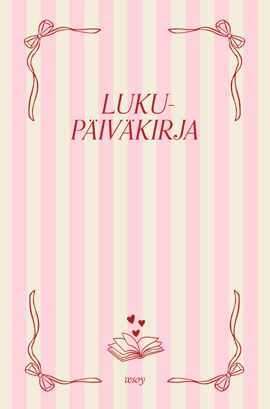 Etukansi. Elisa Vlahopoulou. Saara  Minkkinen. Iida Kalanti. Janette Back. Eveliina Heikkinen. Kirjamimmit: Lukupäiväkirja.