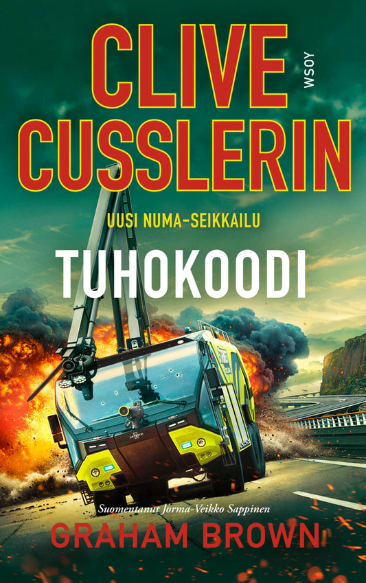 Etukansi. Clive Cussler. Graham Brown. Clive Cusslerin Tuhokoodi.