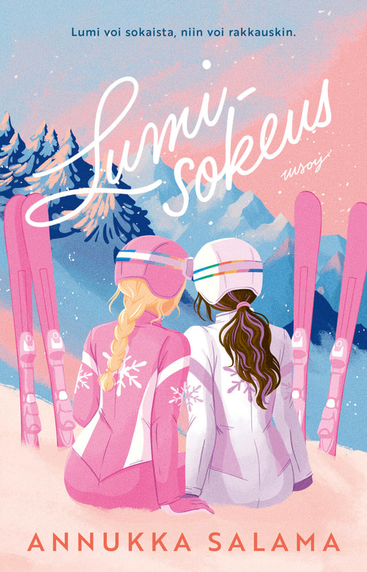 Etukansi. Annukka Salama. Lumisokeus (signeerattu).