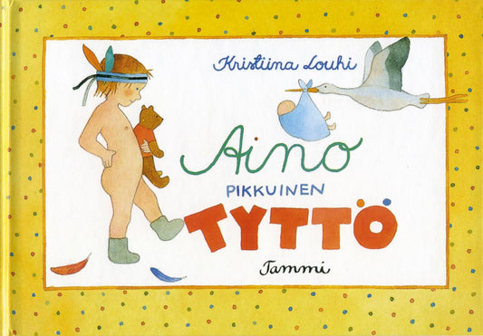 Etukansi. Kristiina Louhi. Kristiina Louhi. Aino pikkuinen tyttö.
