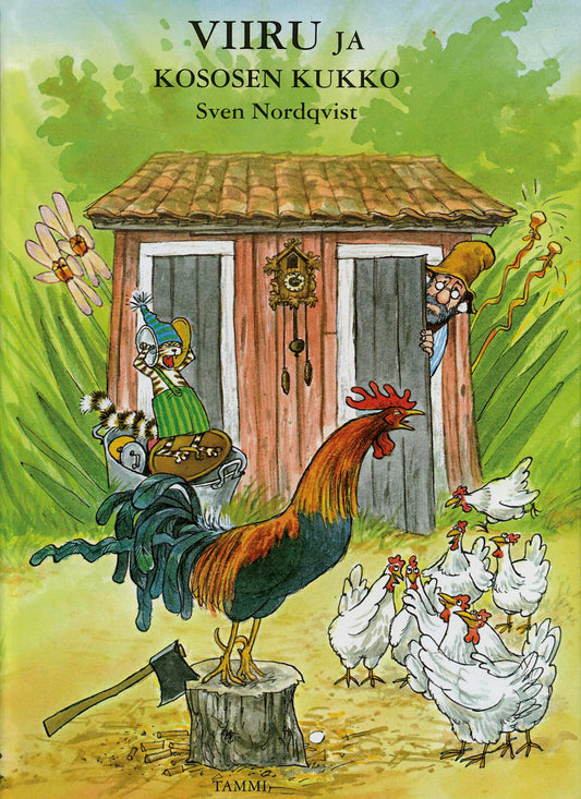 Etukansi. Sven Nordqvist. Sven Nordqvist. Viiru ja Kososen kukko.