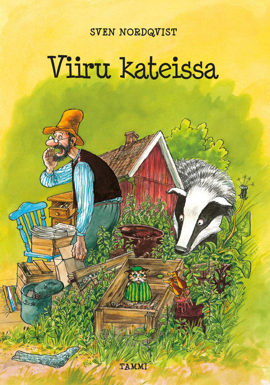 Etukansi. Sven Nordqvist. Viiru kateissa.