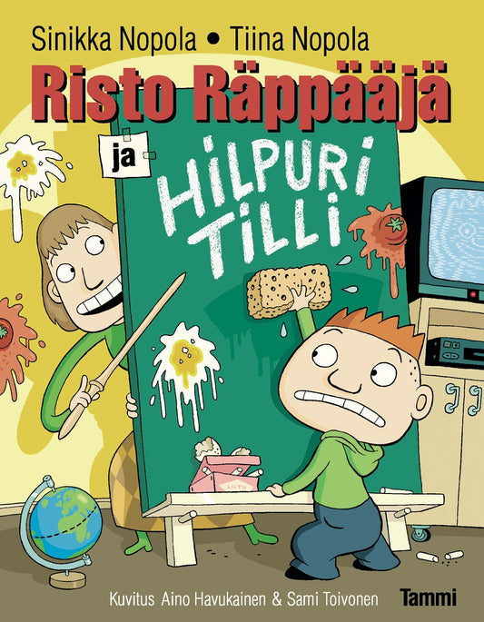 Etukansi. Sinikka Nopola. Tiina Nopola. Aino Havukainen. Sami Toivonen. Risto Räppääjä ja Hilpuri Tilli.