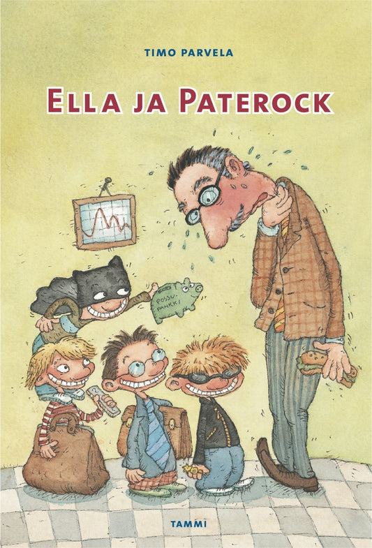 Etukansi. Timo Parvela. Ella ja Paterock.