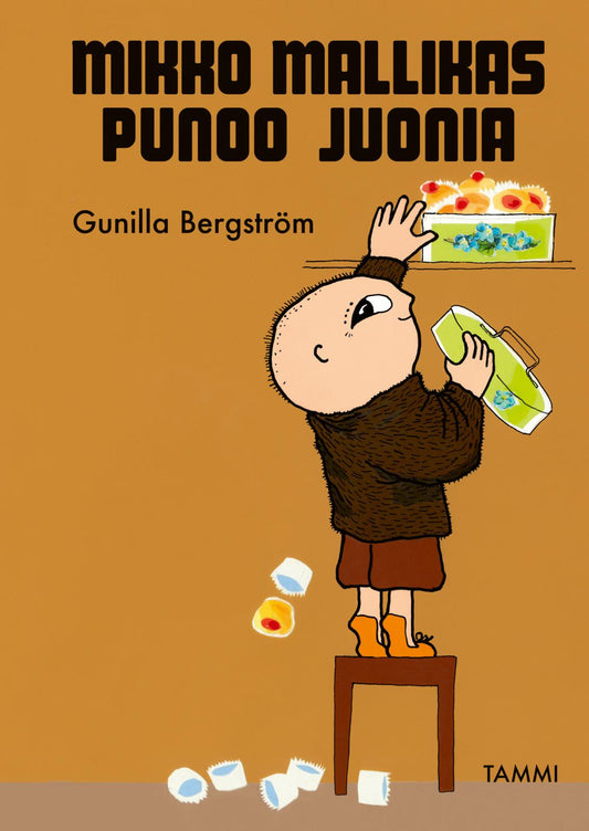 Etukansi. Gunilla Bergström. Mikko Mallikas punoo juonia.