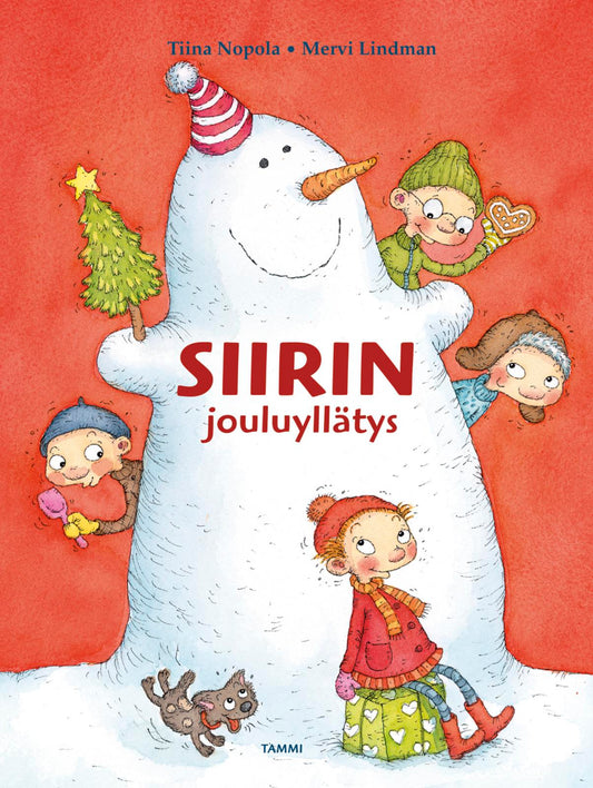 Etukansi. Mervi Lindman. Tiina Nopola. Siirin jouluyllätys.