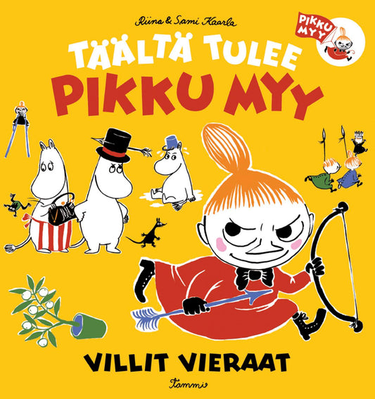Etukansi. Riina ja Sami Kaarla. Riina ja Sami Kaarla. Täältä tulee pikku Myy 1. Villit vieraat.