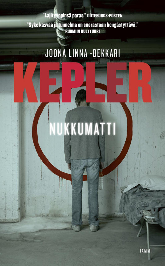 Etukansi. Lars Kepler. Nukkumatti.