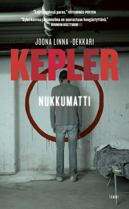 Etukansi. Lars Kepler. Nukkumatti.