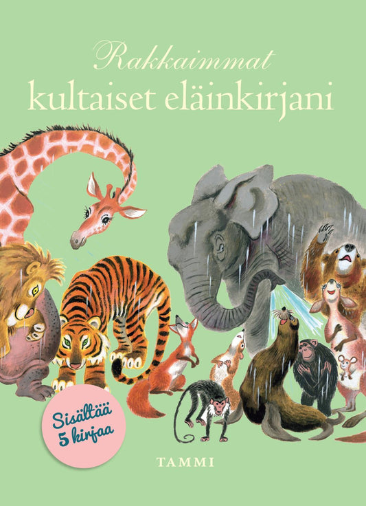 Rakkaimmat kultaiset eläinkirjani
